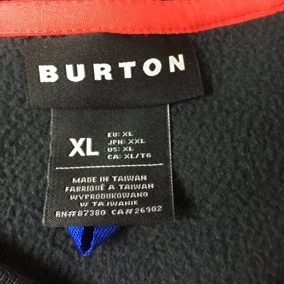 Burton RUN DMC Sweatshirt Fleece Soft XL Snowboarding Rap Old School NYC 80's - Picture 8 of 11